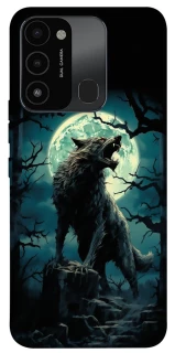 Чохол на TECNO Spark 8C Вовк під місяцем фото 1 з 1