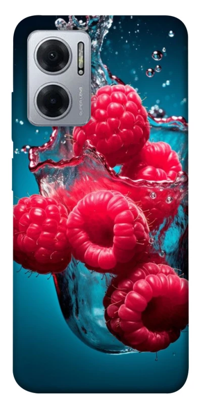 Чохол на Xiaomi Redmi Note 11E Малинка у воді фото 1 з 1