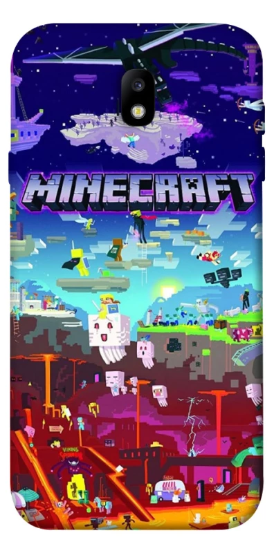 Чохол на Samsung J730 Galaxy J7 (2017) Minecraft world фото 1 з 1