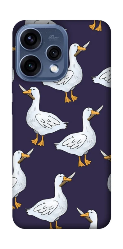 Чохол на Oppo Reno 15 Гуси з претензією фото 1 з 2