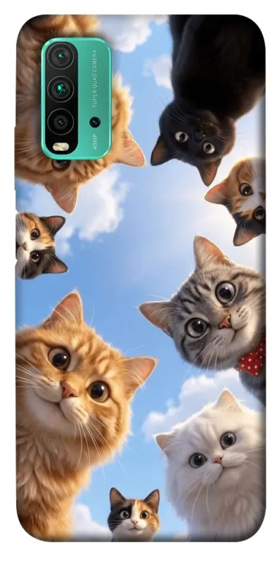 Чохол на Xiaomi Redmi Note 9 4G / Redmi 9 Power Cats фото 1 з 1