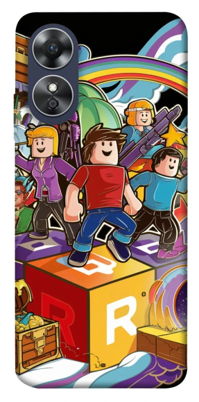 Чохол на Oppo A17 Roblox family фото 1 з 1