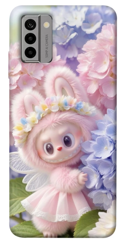 Чохол на Nokia G22 Labubu & Flowers ver.1 фото 1 з 1