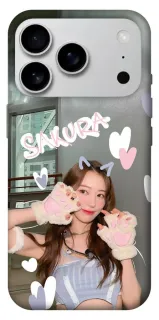 Чехол на Apple iPhone 18 Pro Max Sakura - LE SSERAFIM фото 1 из 1