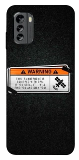 Чохол на Nokia G60 Warning фото 1 з 1