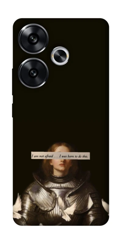 Чехол на Xiaomi Poco F6 Not afraid фото 1 из 1