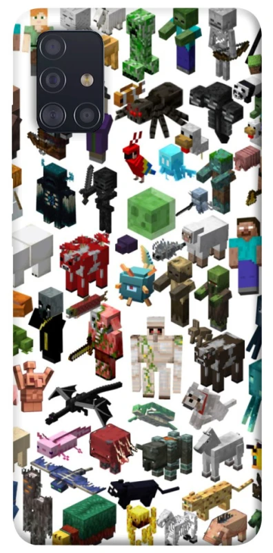 Чехол на Samsung Galaxy A51 Minecraft v4 фото 1 из 1