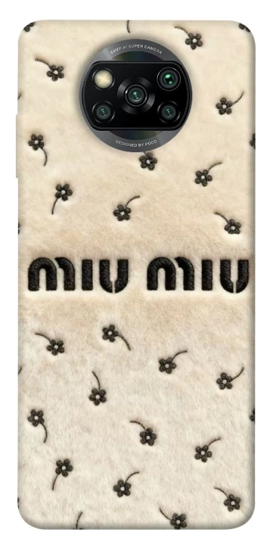Чохол на Xiaomi Poco X3 NFC / Poco X3 Pro Miu Miu фото 1 з 1