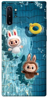 Чохол на Samsung Galaxy Note 10 Plus Labubu in the pool фото 1 з 1