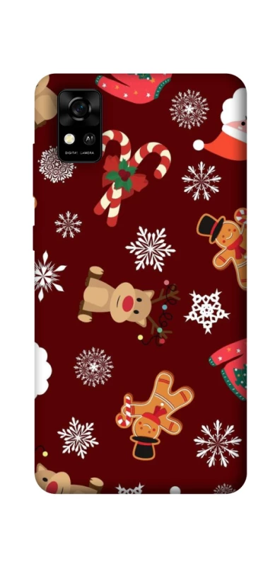 Чехол на ZTE Blade A31 Новогодний v6 фото 1 из 1