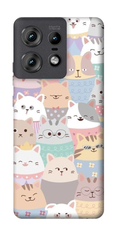 Чохол на Motorola Edge 50 Pro Funny Kittens ver.2 фото 1 з 1