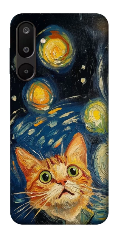 Чехол на Samsung Galaxy M16 5G paint cat фото 1 из 1