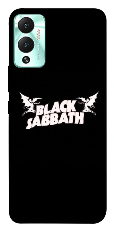 Чохол на Infinix Hot 12 Play Black Sabbath logo ver.2 фото 1 з 1