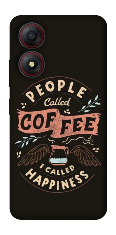 Чохол на ZTE Blade A34 4G Сoffee happiness фото 1 з 1