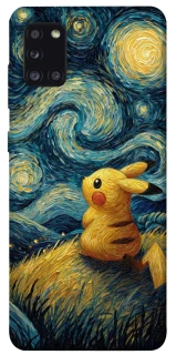 Чехол на Samsung Galaxy A31 Pikachu and Van Gogh фото 1 из 1