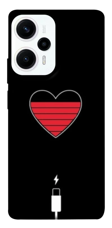 Чохол на Xiaomi Poco F5 / Note 12 Turbo Charge your heart фото 1 з 1
