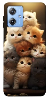 Чохол на Motorola Moto G84 Чохол Kittie Love v2 фото 1 з 1