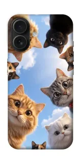 Чехол на Apple iPhone 16 Cats фото 1 из 1