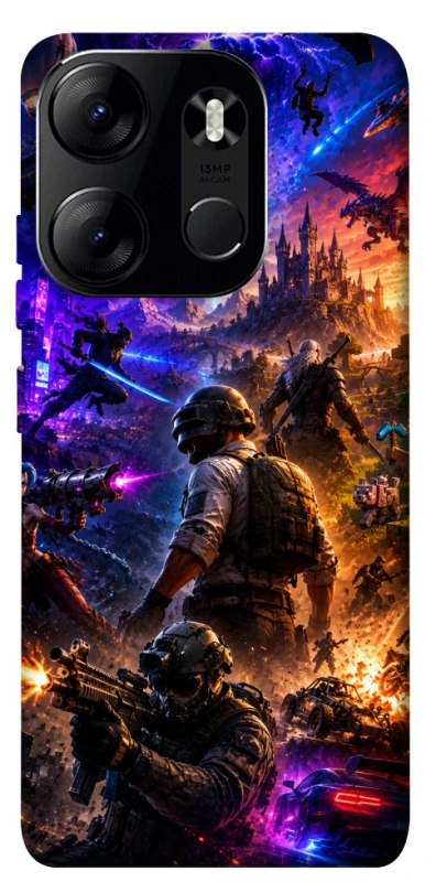 Чехол на Tecno Spark Go 2023 My Games фото 1 из 1
