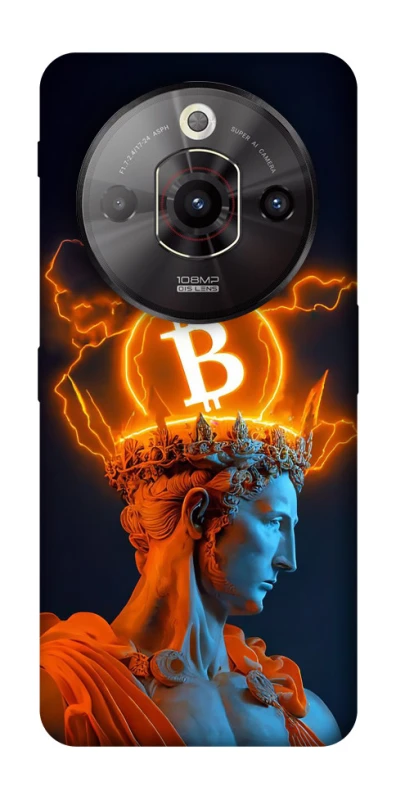 Чехол на ZTE Nubia Focus Pro Bitcoin God фото 1 из 1