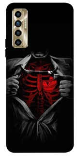 Чохол на TECNO Camon 17P Skeleton Heart фото 1 з 1
