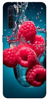 Чохол на Oppo A91 Малинка у воді фото 1 з 1