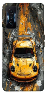 Чехол на Xiaomi Poco F4 GT Drawn Porsche фото 1 из 1