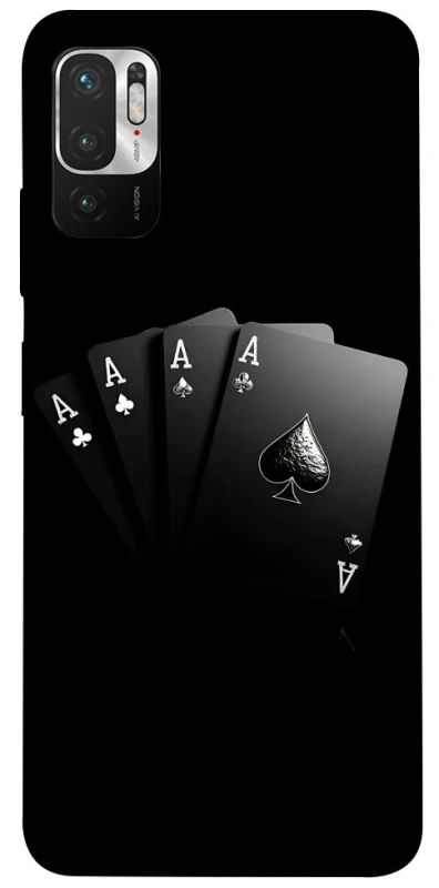 Чохол на Xiaomi Poco M3 Pro 4G / 5G Black Cards фото 1 з 1