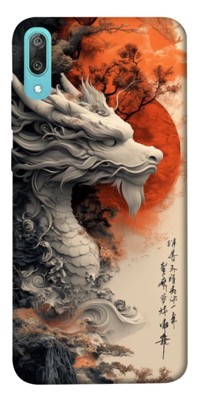 Чохол на Huawei Y6 Pro (2019) white dragon фото 1 з 1