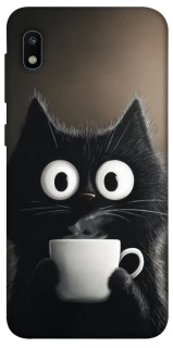 Чехол на Samsung Galaxy A10 (A105F) morning cat фото 1 из 1