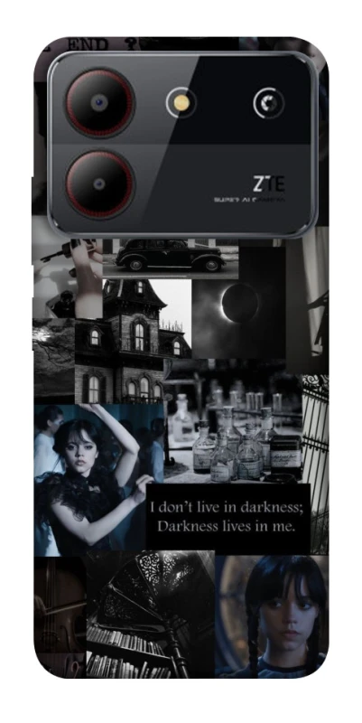 Чохол на ZTE Blade A54 4G Wednesday Collage ver.3 фото 1 з 1