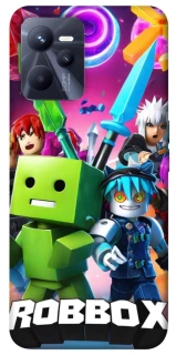 Чехол на Realme C35 Roblox gaming heroes фото 1 из 1