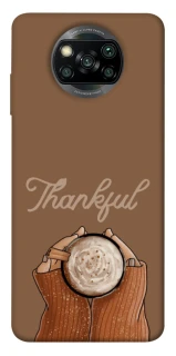 Чехол на Xiaomi Poco X3 NFC / Poco X3 Pro Thankful coffee фото 1 Чехол на Xiaomi Poco X3 NFC / Poco X3 Pro Thankful coffee фото 1 из 1