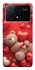 Чохол на Xiaomi Poco X6 bear in hearts фото 1 з 1