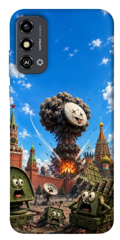Чохол на ZTE Blade A53 Moscow never sleeps ver.7 фото 1 з 1