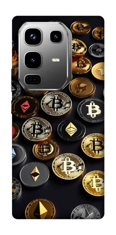 Чехол на Infinix Note 50 Pro Many coins фото 1 из 1