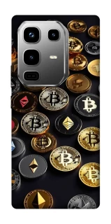 Чехол на Infinix Note 50 Pro Many coins фото 1 из 1