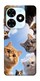 Чехол на TECNO Spark Go 2024 Cats фото 1 из 1