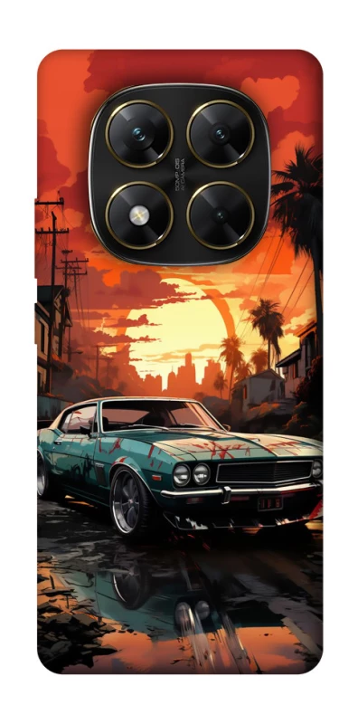 Чохол на Xiaomi Poco X7 Car at sunset фото 1 з 1