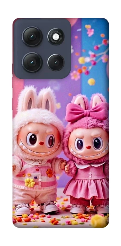 Чехол на Motorola Moto G86 Power Labubu twins ver.2 фото 1 из 1