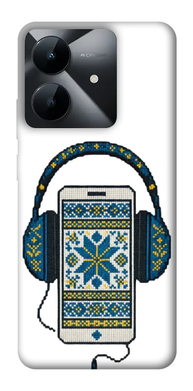 Чехол на Realme Note 60x Современная вышиванка фото 1 из 1