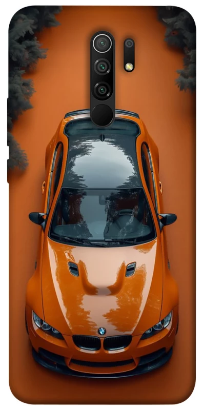 Чехол на Xiaomi Redmi 9 BMW orange фото 1 из 1
