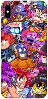 Чохол на Apple iPhone XS Max (6.5") Brawl Stars ver.9 фото 1 з 1