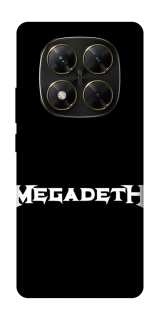 Чехол на Xiaomi Poco X7 Megadeth logo фото 1 из 1