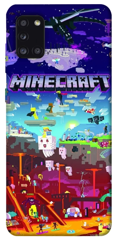 Чохол на Samsung Galaxy A31 Minecraft world фото 1 з 1