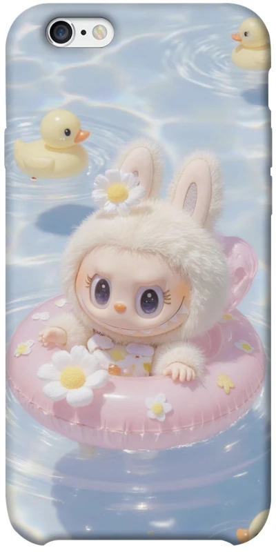 Чохол на Apple iPhone 6/6s plus (5.5") Labubu swimming фото 1 з 1