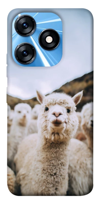 Чехол на TECNO Spark 10 Лама фото 1 из 1