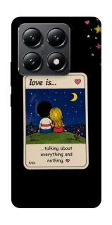Чехол на Xiaomi 14T Love is ver.6 фото 1 из 1