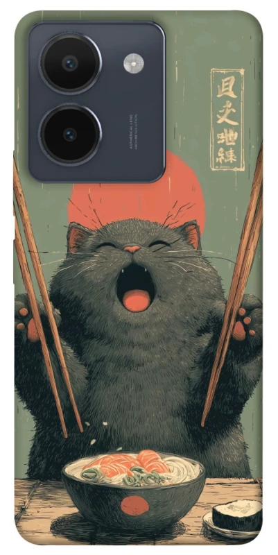 Чохол на Vivo Y36 Hungry Cat фото 1 з 1