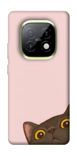 Чехол на Realme Narzo 70 Turbo Peeping cat фото 1 Чехол на Realme Narzo 70 Turbo Peeping cat фото 1 из 1